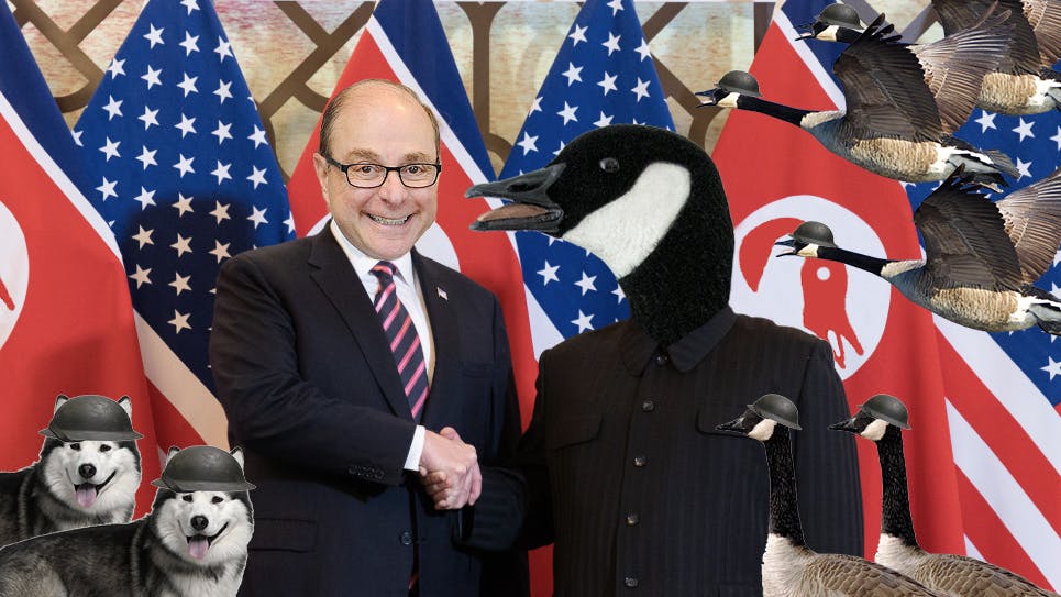 Image for Historic Peace Treaty with the Goose Liberation Army Signed