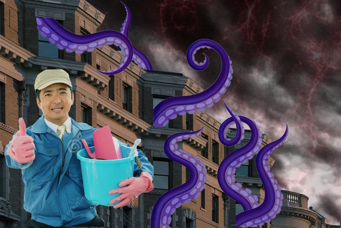 Image for Post-Semester Cleaning Crew Tasked with Fighting Tentacle Outbreak